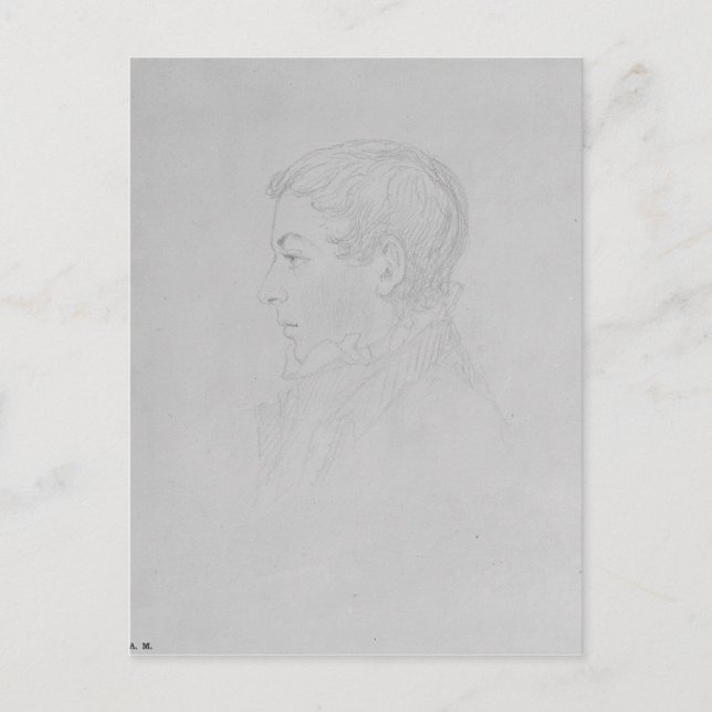 George Parker Bidder, 1819 Postcard (Front)