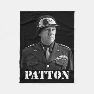 George Patton World War Ii Victory Memorial Indepe Fleece Blanket