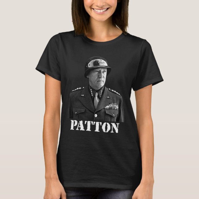 George Patton World War Ii Victory Memorial Indepe T-Shirt (Front)