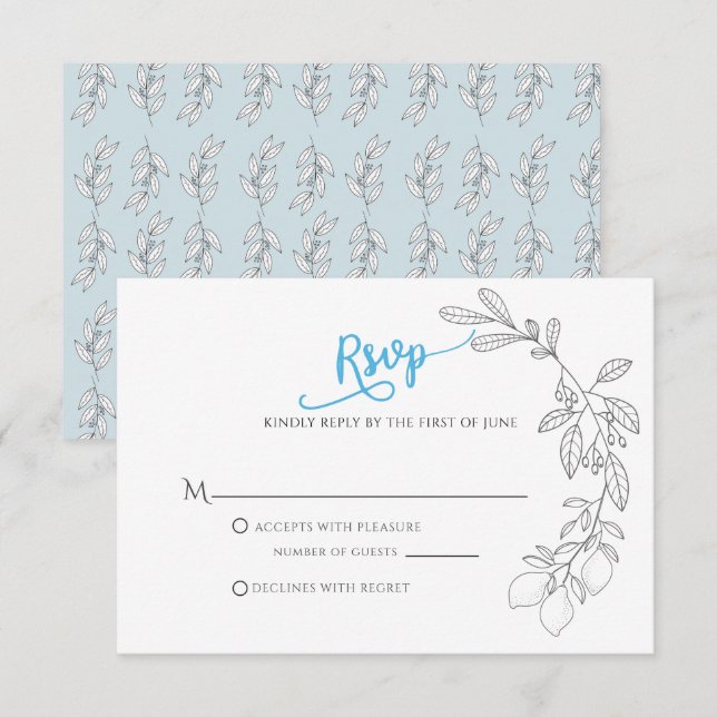 George Response Card (Front/Back)