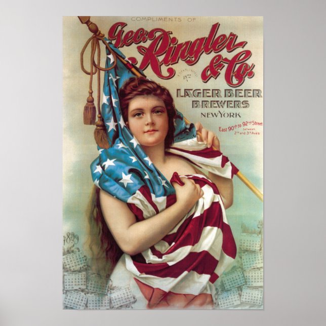 George Ringler & CO. Beer Poster (Front)