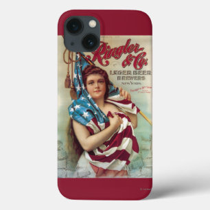 George Ringler & CO. Beer Poster iPhone 13 Case