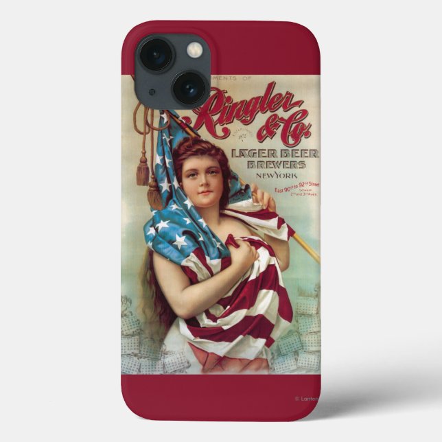 George Ringler & CO. Beer Poster Case-Mate iPhone Case (Back)