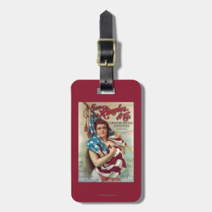 George Ringler & CO. Beer Poster Luggage Tag