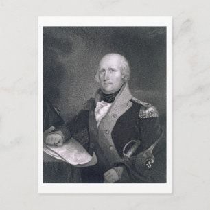 George Rogers Clark (1752-1818) engraved by Thomas Postcard