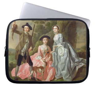 George Rogers with his Wife, Margaret, and his Sis Laptop Sleeve