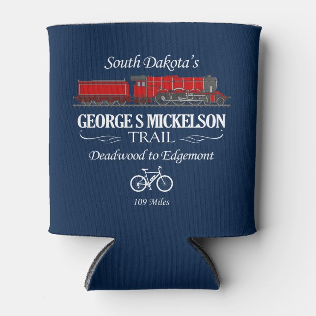 George S Mickelson Trail (RT2) Can Cooler (Front)