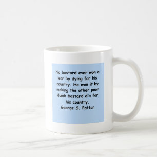 george s patton quote coffee mug