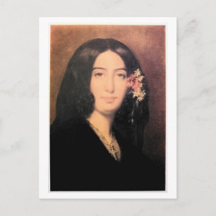 George Sand by Charpentier Postcard