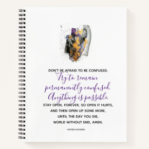 George Saunders quote  Notebook