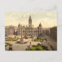George Square, Glasgow, Scotland Postcard