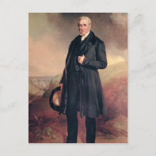 George Stephenson Postcard