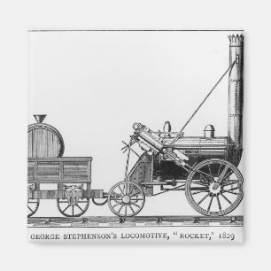 George Stephenson's Locomotive, 'Rocket', 1829 Magnet