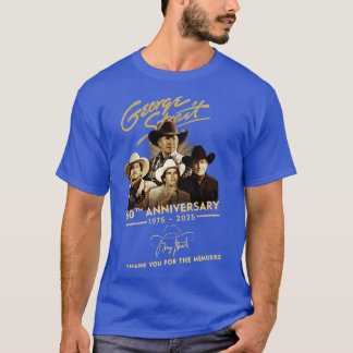 George Strait 50th ANNIVERSARY 1975 - 2025 THANK Y T-Shirt