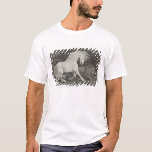 George Stubbs A Horse Affrighted by a Lion, engr T-Shirt