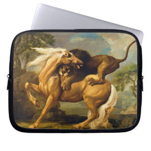 George Stubbs A Lion Attacking a Horse, c.1762 ( Laptop Sleeve
