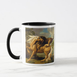George Stubbs   A Lion Attacking a Horse, c.1762 ( Mug