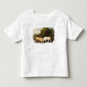 George Stubbs   Bulls Fighting, 1786 (oil on panel Toddler T-Shirt