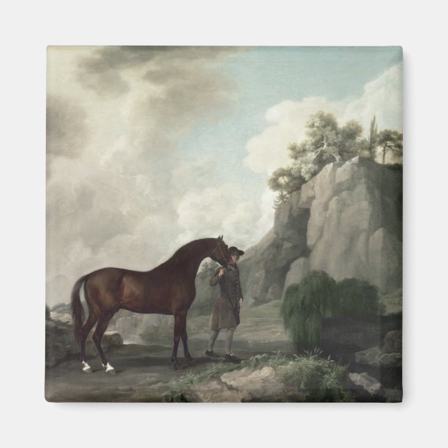 George Stubbs | Cato' and Groom Magnet (Front)