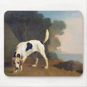 George Stubbs Foxhound on the Scent, c.1760 (oil Mouse Mat