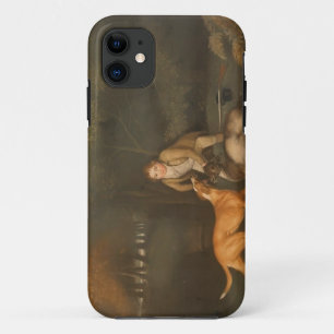 George Stubbs- Freeman With a Dying Doe and Hound iPhone 11 Case