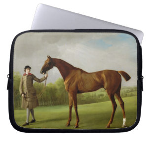 George Stubbs Lustre, held by a Groom, c.1760-62 Laptop Sleeve