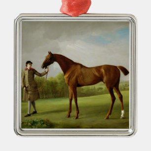 George Stubbs   Lustre, held by a Groom, c.1760-62 Metal Tree Decoration