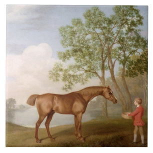 George Stubbs Pumpkin with a Stable-Lad, 1774 (o Tile
