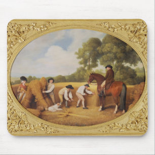 George Stubbs Reapers, 1795 (enamel on biscuit e Mouse Mat