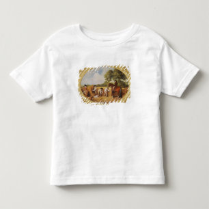 George Stubbs   Reapers, 1795 (enamel on biscuit e Toddler T-Shirt