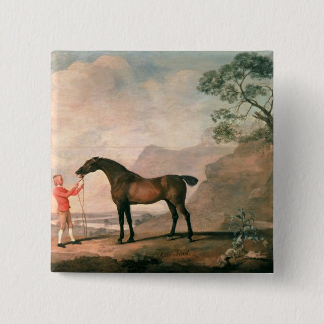 George Stubbs | Scapeflood 15 Cm Square Badge (Front)