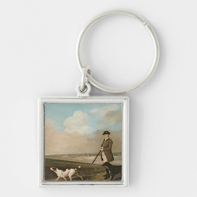 George Stubbs | Sir John Nelthorpe Key Ring (Front)