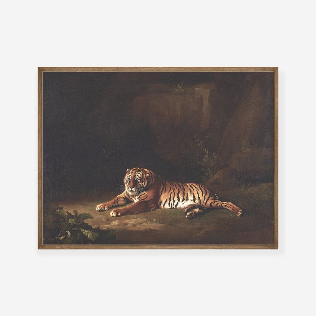 George Stubbs Tiger Painting Art Print (Creator Uploaded)