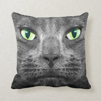 George super-real grey cat cushion