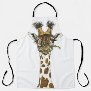 George the giraffe Apron