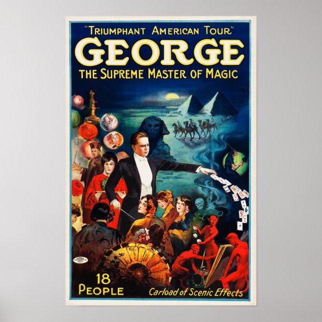 George --The Supreme Master of Magic Poster (Front)