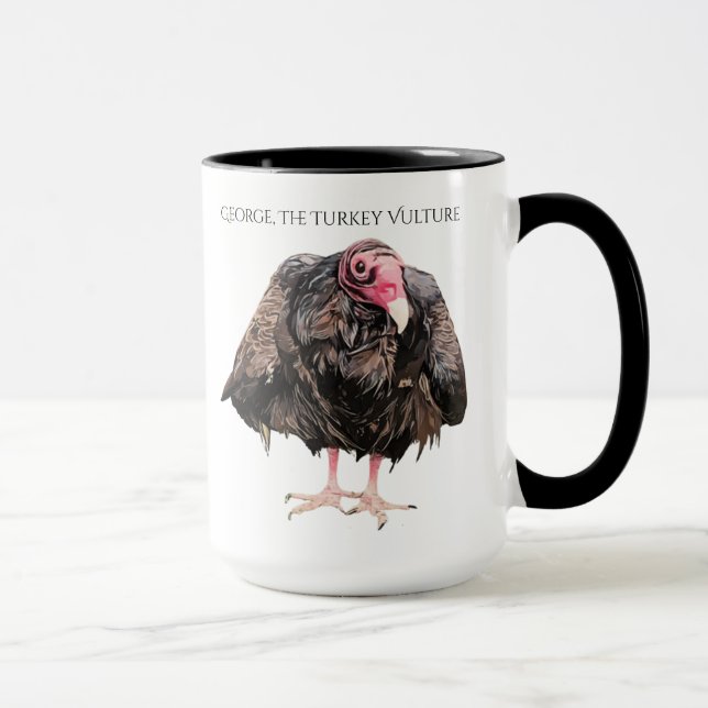 George the Turkey Vulture Mug (Right)