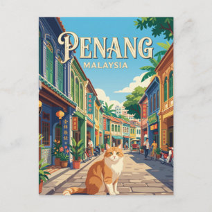 George Town Malaysia Postcard