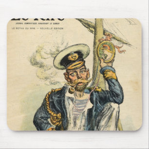 George V, 'The Simple' of the Royal Navy Mouse Mat