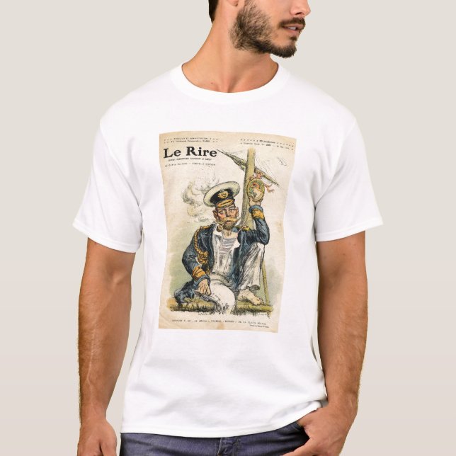 George V, 'The Simple' of the Royal Navy T-Shirt (Front)