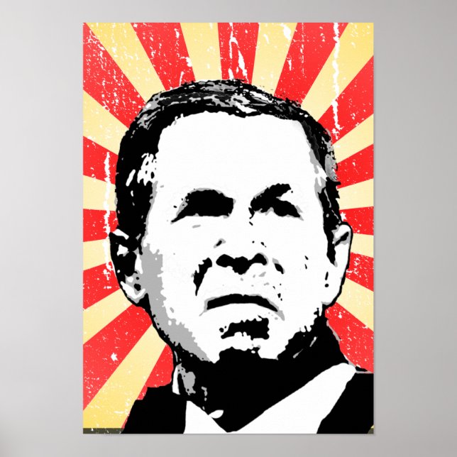 George W Bush 3 Poster (Front)
