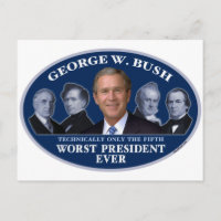 George W. Bush 5th Worst President