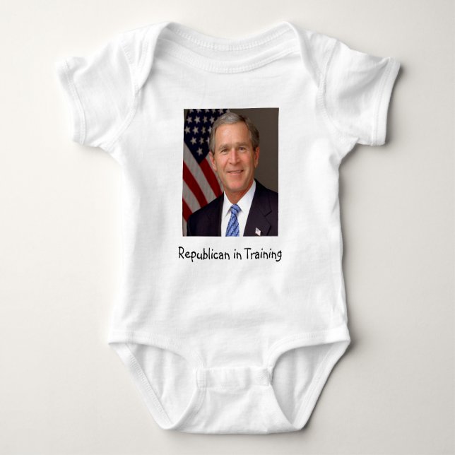 George W. Bush Baby Bodysuit (Front)
