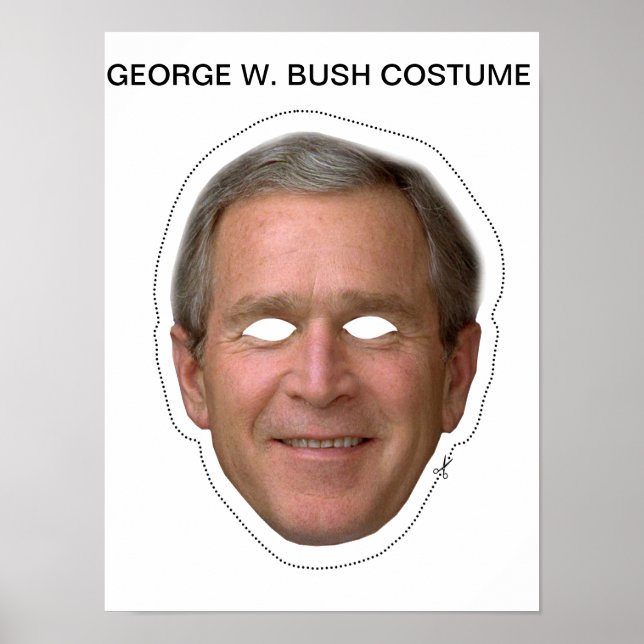 George W. Bush Costume Poster (Front)