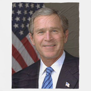 GEORGE W. BUSH FLEECE BLANKET