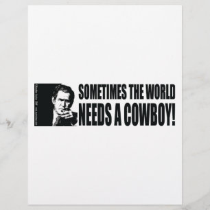 George W Bush Flyer