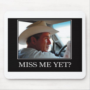 George W Bush - Hope and Change Mouse Mat