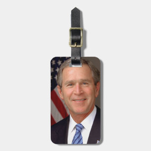 George W Bush Luggage Tag
