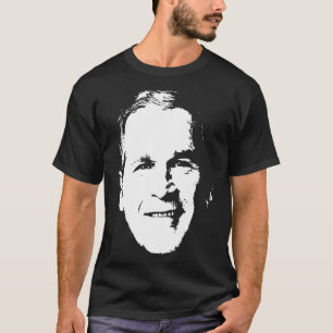 George W Bush Minimalistic Pop Art T-Shirt