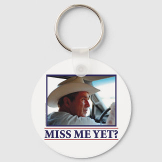 George W Bush Miss Me Yet Key Ring